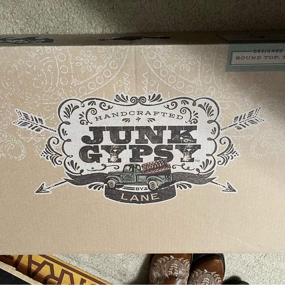 BNIB Sold Out! Junk Gypsy Lane Vagabond Cowboy Boots size 8 Brown 🔥 🔥🔥 - Picture 6 of 11